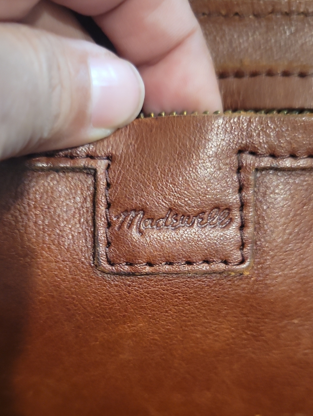 Madewell Marin Leather Tote Bag - Picture 8 of 10